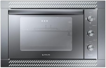 Forno de Embutir Elétrico Espelhado 44l com Grill e Timer Atlas U...