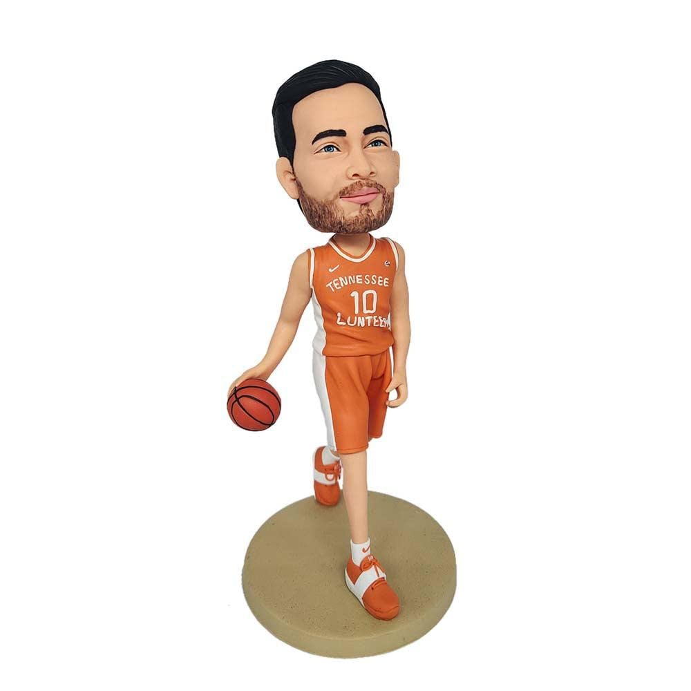 Cabezudos Personalizados Muñeca, Jugador de Baloncesto Cabezudos Personalizados, Figuras Cabezudos Regalo Esculturas Personalizadas Hechas a Mano