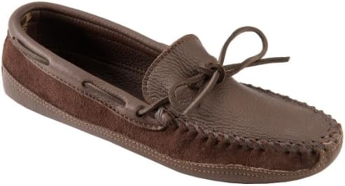 minnetonka double bottom fleece moccasin