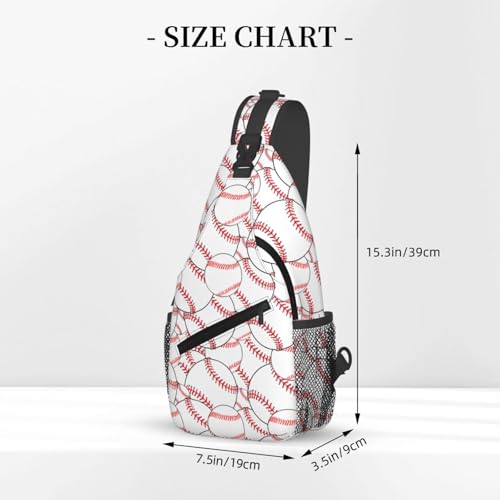 Image of Sling Backpack For Men Hiking Daypack Crossbody Shoulder Bag Travel Chest Pack | Hiking