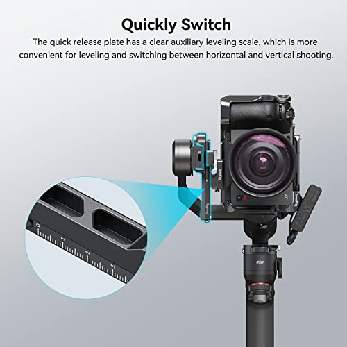 SMALLRIG RS 3 Mini Bras Vertical Etendu avec Plaque d'Extension 4196