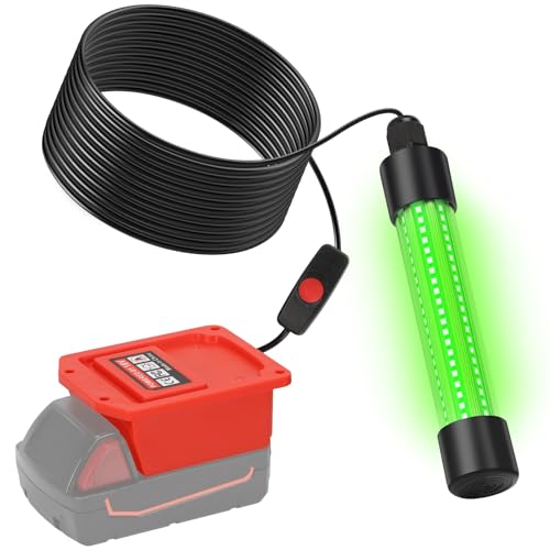 OLIBUY Underwater Green Fishing Light