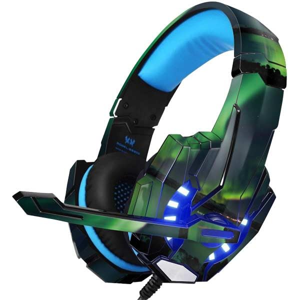 Skinit Decal Audio Skin Compatible with BENGOO G9000 - Officially Licensed StockTrek Aurora Borealis Over Tjeldsundet in Norway Design