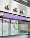 Purple Refrigerator Door Handle Covers Set of 2, Pure Purple Lavender Solid Color Simple Minimalism Art Kitchen Appliance Covers Handle Decor Protector for Ovens Dishwashers Microwave Ornaments