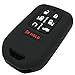 2Pcs Coolbestda Silicone 7buttons Key Fob Remote Skin Cover Protector Keyless Entry Case Accessories for 2018 2019 2020 2021 2022 2023 2024 2025 Honda Odyssey Elite Ex A2C98590800 KR5V2X