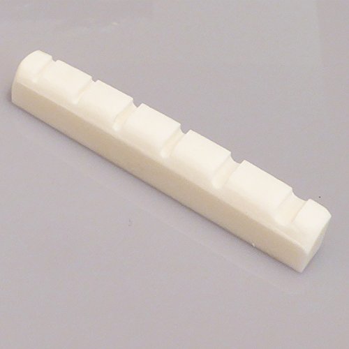 Bone 6 string bass guitar top nut 54mm x 6mm