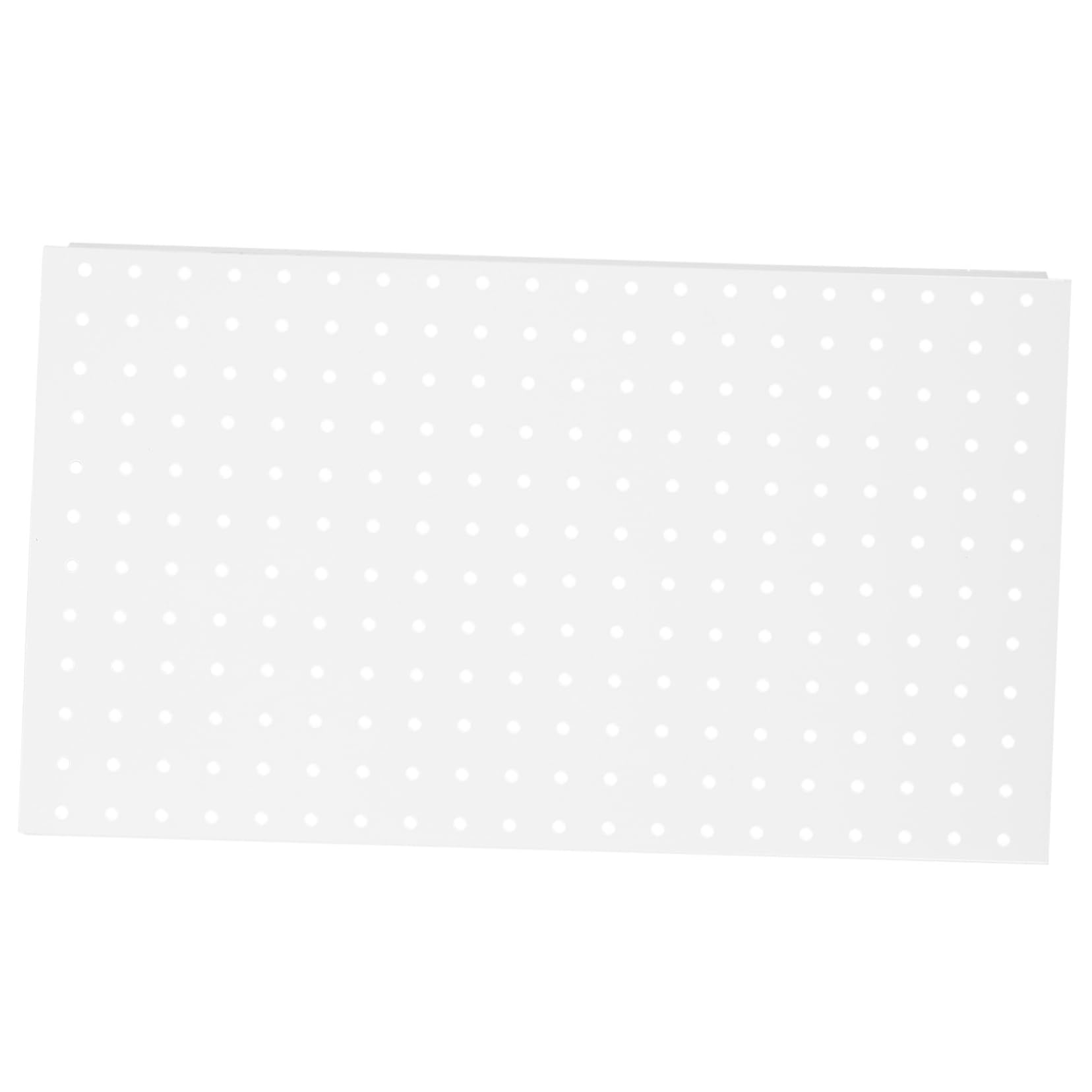 ARTIBETTER Pegboard Wall Panel Pegboard Wall Large Peg Boards Garage Shelving Peg Hooks for Pegboard Hook for Pegboard Desk Organization Hub Pegboard Board Fish Peg Board Pegs Grid White Iron