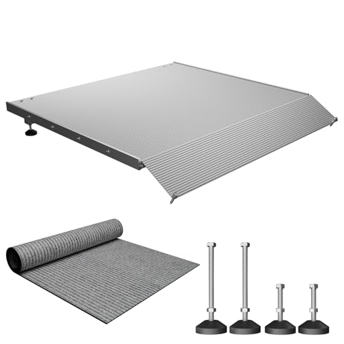 Threshold Ramp: Adjustable Aluminum Wheelchair Access Ramp