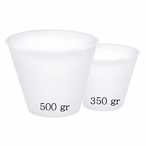 2 Basi in Plastica per Uovo di Cioccolato da 500g