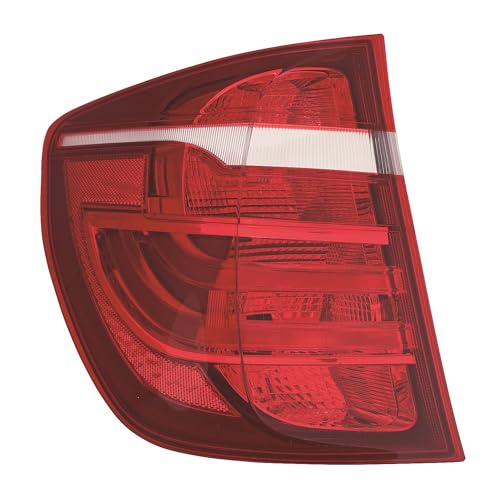 HEADLIGHTSDEPOT Left Driver Side Tail Light Compatible With 11-17 BMW X3 Vehicles W/HID Headlights CAPA Certified