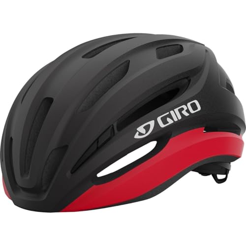 Giro Isode MIPS II Adult Recreational Cycling Helmet - Matte Black/Red, Universal Adult (54-61 cm)