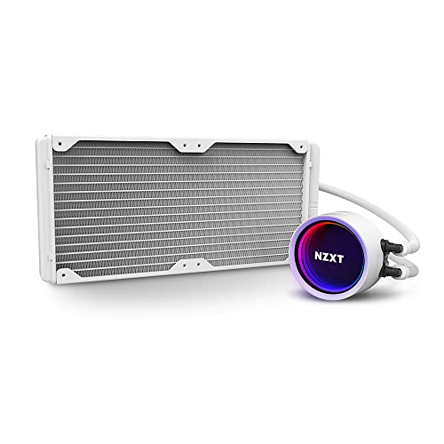 Nzxt Water Cooler Kraken X63, Branco, 280mm, fans RGB - RL-KRX63-RW