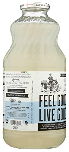 Lakewood, Organic Aloe Vera Gel Juice, 32 Oz #TOP3