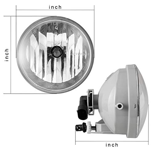 Winjet Compatible With Toyota [2005-2011 Tacoma] [2007-2013 Tundra] [2004-2006 Solara] [2008 2009 2010 2011 2012 2013 2014 2015 Sequoia] Driving Fog Lights + Switch + Wiring Kit #TOP1