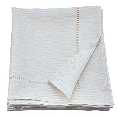 Hemstitched Design Tablecloth by SARO LIFESTYLE - Used condition - Image 2