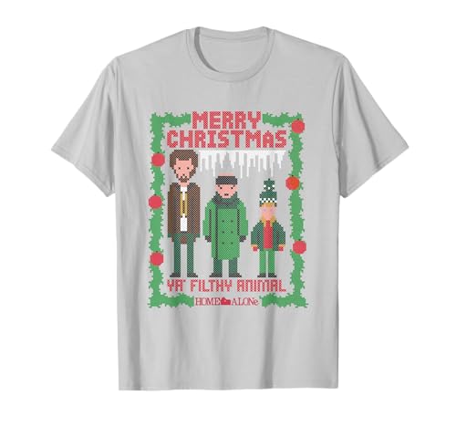 Home Alone Merry Christmas Ya Wet Bandits Ugly Sweater T-Shirt
