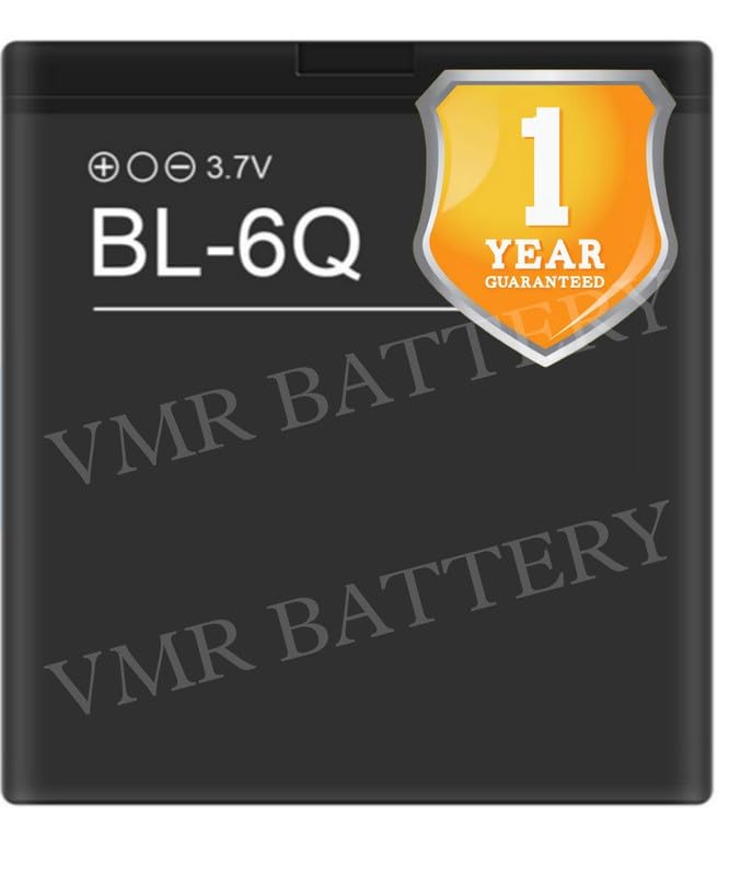 Image of Original BL-6Q Battery Compatible for Nokia 6700c | 6700 Classic | 7900 Classic - (970mAh) - 1 Year Warranty K7