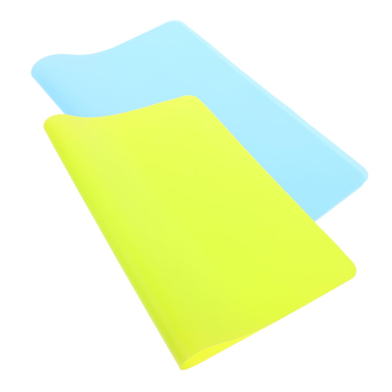 HANABASS 8 Tovagliette in Silicone Antiscottatura per Tappetini Lavabili e Flessibili per Cucina e Scrivania Protezione Macchia e Antiscivolo per e