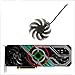 Produktbild RKRLJX Grafikkarte Cooler FanLüfter,82MM Lüfter Ersatz,Fit for Palit Geforce RTX 3060 Ti 3070 3070Ti 3080 3080Ti 3090 Gamingpro OC Grafikkartenkühler(Size:1Pcs)