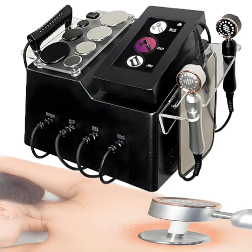 GTANND Máquina de Fisioterapia portátil 448K, máquina de tecarterapia, máquina de diatermia para Adelgazar, reafirmante de la Piel, Adelgazante Corporal y Alivio del Dolor.