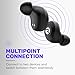 Raycon Everyday Earbuds Classic Bluetooth Wireless with Microphone - Stereo Sound, Active Noise Canceling, in-Ear Bluetooth Headset True Wireless Earbuds 32 Hours Playtime (Black)