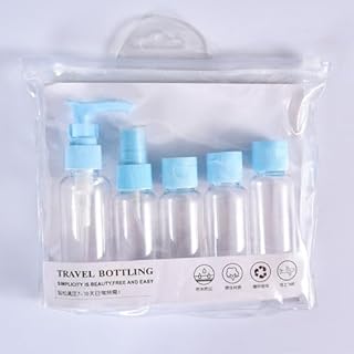 طقم زجاجات السفر والرحلات 5 قطع