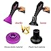 Universal Collapsible Hair Dryer Diffuser Attachment- Salon Grade Tool,Lightweight Foldable Portable Travel Folding Design Fit Most of Blow Dryers-PurplePurple