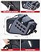 KEMIMOTO IPX6 Waterproof Motorcycle Saddlebags PVC Soft Panniers Side Tail Bag 30L(15Lx2) Motorbike Dirtbike Dual Sport Bike Adventure Travel Luggage Rackless Saddle Bags