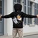 Xpyeesfuen Capibala Koala Boys Zip Up Hoodie Sweatshirt with Pockets Long Sleeve Jacket Outfits Fashion Youth Fall Outfits Trendy Clothes Basic Personality Cool Prints