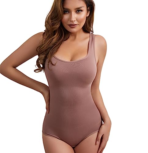 Image of Women Spandex & Nylon High Compression Body Suit (ED009)