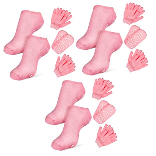 Beaupretty 6 Juegos De Calcetines Hidratantes Para Spa Calcetines Hidratantes Calcetines Hidratantes Para Pies Guantes Exfoliantes Calcetines Hidratantes Guantes Guantes Hidratantes