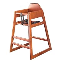 Chef-Hub Stackable Baby & Kids Wooden High Chair, Hotel & Restaurant Quality. Flat Packed, Conforms to BS EN14988:2006 Pts 1&2 UK Supplier