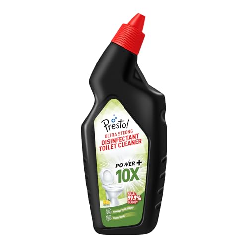 Image of Amazon Brand - Presto! Ultra Strong Disinfectant Toilet Cleaner 1L | Citrus
