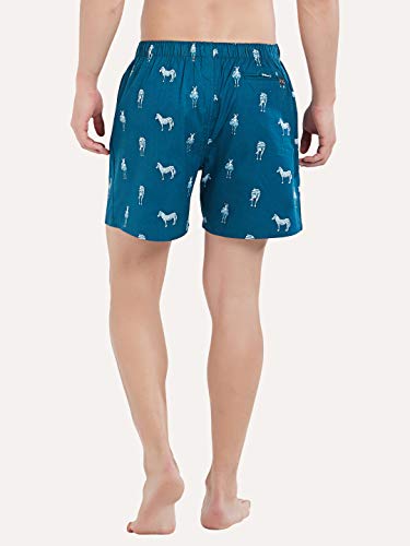 Image of XYXX Men's Remix Regular Fit Cotton Printed Boxer with Dual Pocket & No Marks Waistband (Pack of 2)