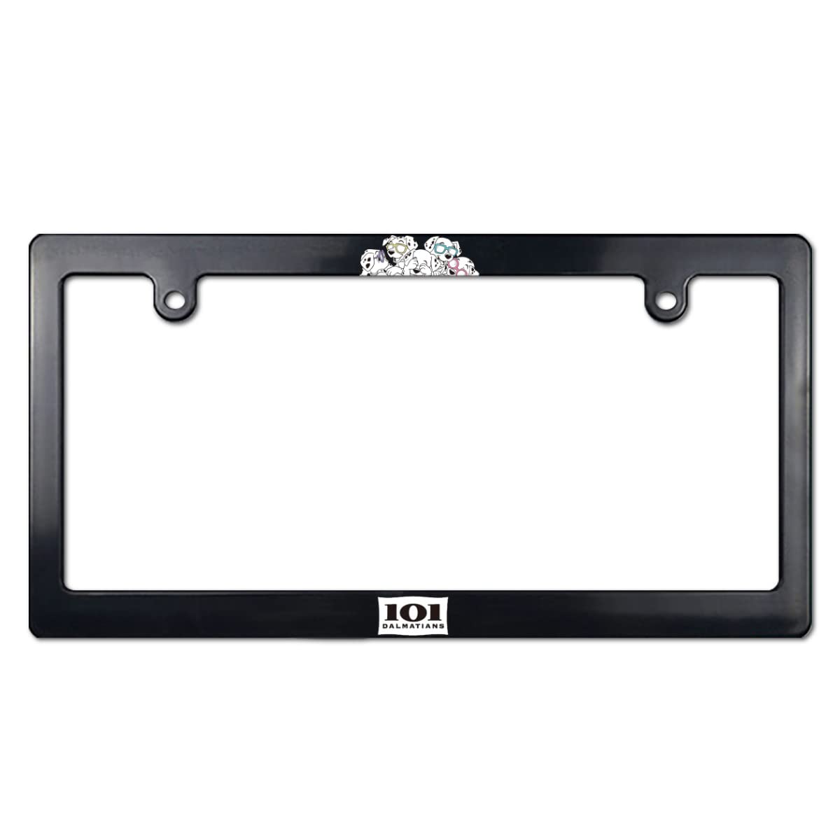 Amazon.co.jp: 101匹わんちゃん ナンバープレート フレーム ナンバー