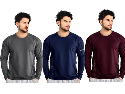 Image of Noble Monk Mens Polyester Solid Regular Fit T-Shirt