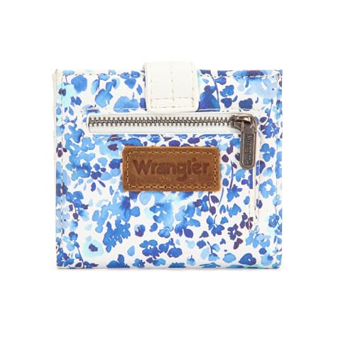 Image of Montana West X Wrangler Small Women's Wallet Slim Simple Girls Wallet RFID Credit Card Holder Minimalist Zipper Coin Pocket