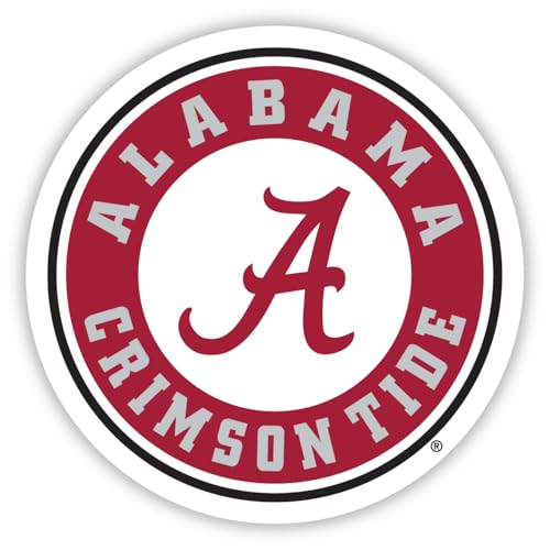 Imán decorativo redondo de 3 pulgadas Alabama Crimson Tide