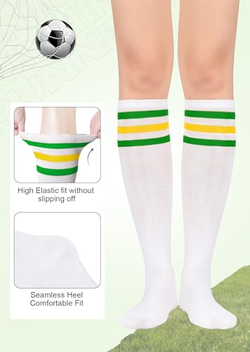 Image of American Trends Women Softball Socks Knee High Tube Socks Long Baseball Soccer Socks for Youth Girls
