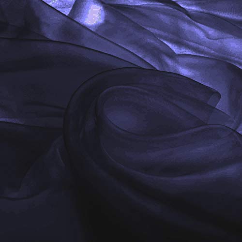 Megachest Tissu en organza pour déguisement - Multicolore - 145 cm x 5 m (Noir) Cover