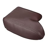 Wying Store CENTRAL CONSOLA DE CUERDO CUBIERTA CUBIERTA DE LA TAPA DE LA TAPA DE CUERO MICROFIBER PARA CAJA DE ASIENTO PARA BMW E36 318I 320i 323i 235i 1991 1992-1999 4 Color ( Color Name : Coffee )