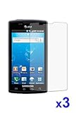 Tri-Pack Screen Protector for Samsung© Captivate i897 (Galaxy S) AT&T
