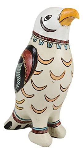 Ebros Gift Native Tribal American Aztec Hopi Indian Style Bald Eagle Bird Animal Totem Spirit Figurine Collection Celestial Heaven and Earth Inspired Colorful Patterns