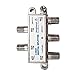 Amphenol 4-Way Digital Coaxial Splitter MoCA 2.5 ABS314H