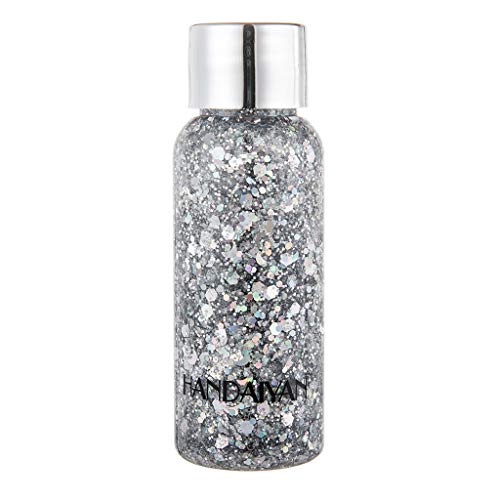 Glitzer Sequin, Körper Pailletten, Glitzer Paillette Glitter Kosmetik Glänzendes Gesichter Körper und Nägel für Festival… – Bild 5
