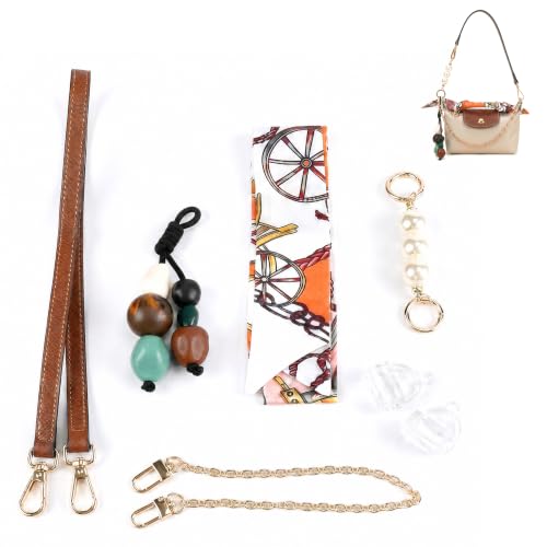Image of Women Short Shoulder Strap for Underarm Carry Length 25 in /66cm Fit for Longchamp Mini Bag,Strap Kit for Long Champ