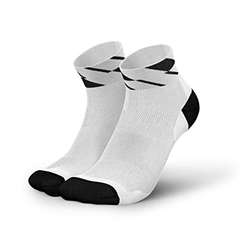 INCYLENCE Angles Short Sportsocken kurz, leichte Running Socks, atmungsaktive und schweißableitende Low Cut Kompressionssocken mit Anti-Blasen Schutz, Lauf-Socken für Damen und Herren, 39-42