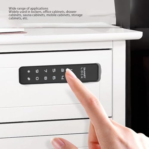 Serrure intelligente à code tactile pour sécuriser vos tiroirs sans clé - 3