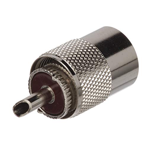 Adaptador macho Seachoice PL259 para antena VHF miniatura 1