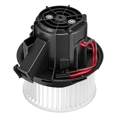 Image of BDFHYK AC Heater Blower Motor Fan 700277 Compatible with Mercedes-Benz C250 C300 C350 C63 AMG CLS400 CLS550 E250 E300 E350 E400 E550 GLK250 GLK350 SL400 SL450 HVAC Blower Motor Assembly with Fan Cage